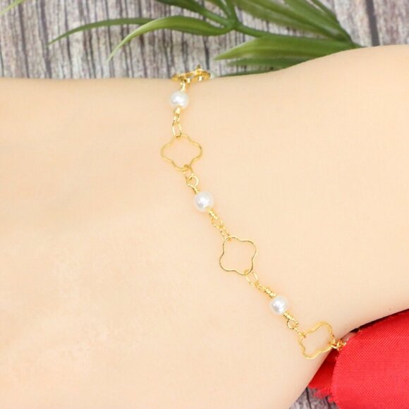 "Trendy Handmade Bracelet – A Stylish Gift for Women & Girls, MAR091611 - Picture 7 of 10